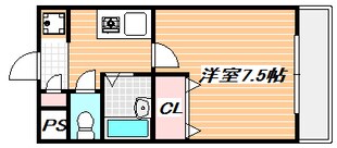 カーサ・コンフェスタの物件間取画像